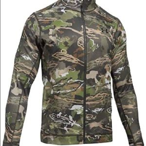 NWT Under Armour Forest Camo Jacket - Men’s Large